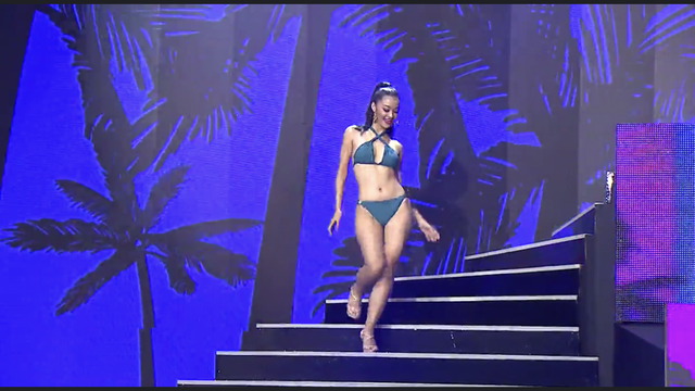 Kiều Loan diện jumpsuit, bikini trình diễn trong đêm Bán kết Miss Grand International 2019 - Ảnh 9.