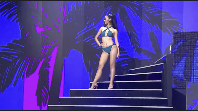Kiều Loan diện jumpsuit, bikini trình diễn trong đêm Bán kết Miss Grand International 2019 - Ảnh 8.