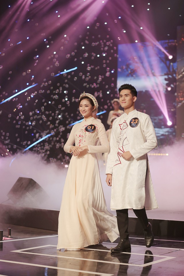 Top 12 Mr&Miss - Gương mặt sinh viên 2019 tỏa sáng với áo dài truyền thống - Ảnh 3.