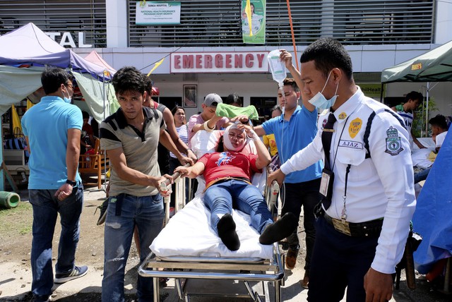 Lại xảy ra động đất tại Philippines, ít nhất 5 người thiệt mạng - Ảnh 1.
