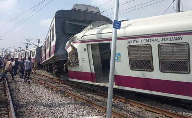 Tai nạn đường sắt hy hữu tại tại Ấn Độ - Ảnh 1.