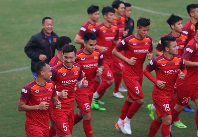 ẢNH: ĐT Việt Nam sẵn sàng cho trận đấu gặp ĐT UAE - Ảnh 3.