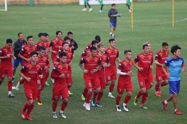 ẢNH: ĐT Việt Nam sẵn sàng cho trận đấu gặp ĐT UAE - Ảnh 4.