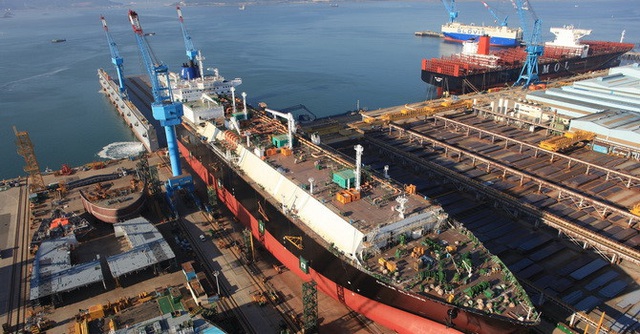 Hàn Quốc đứng đầu thế giới về đơn hàng đóng tàu trong tháng 10 - Ảnh 2.