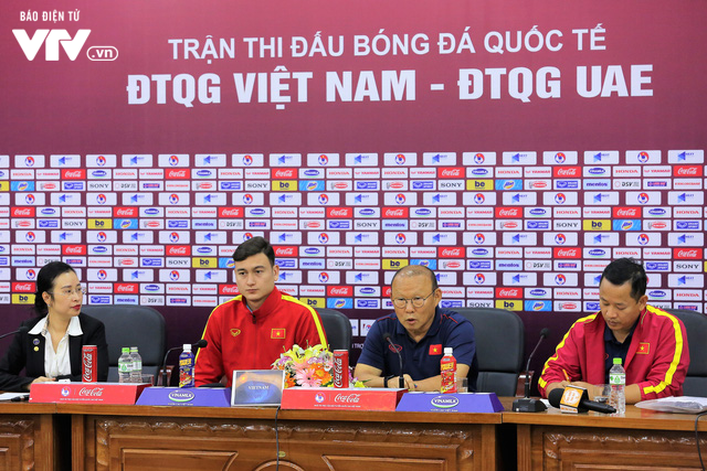 HLV Park Hang Seo: UAE thua Thái Lan không ảnh hưởng mục tiêu chiến thắng của ĐT Việt Nam - Ảnh 1.