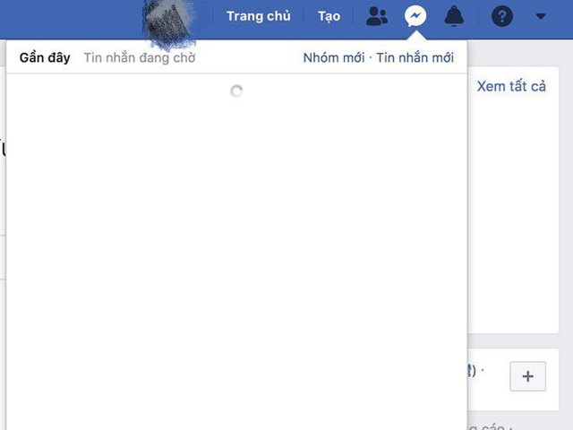 Facebook Messenger gặp sự cố không thể truy cập - Ảnh 1.