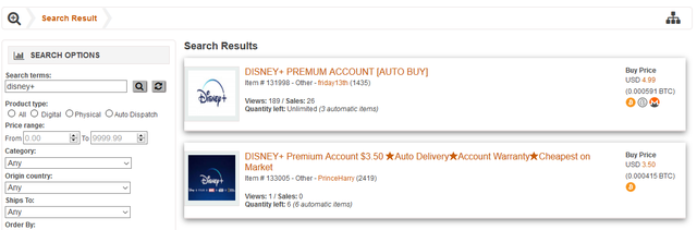 Hàng nghìn tài khoản Disney + bị rao bán trên “chợ đen” - Ảnh 1.