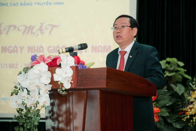 Lễ kỷ niệm ngày Nhà giáo Việt Nam 20/11 tại trường Cao đẳng Truyền hình - Ảnh 1.