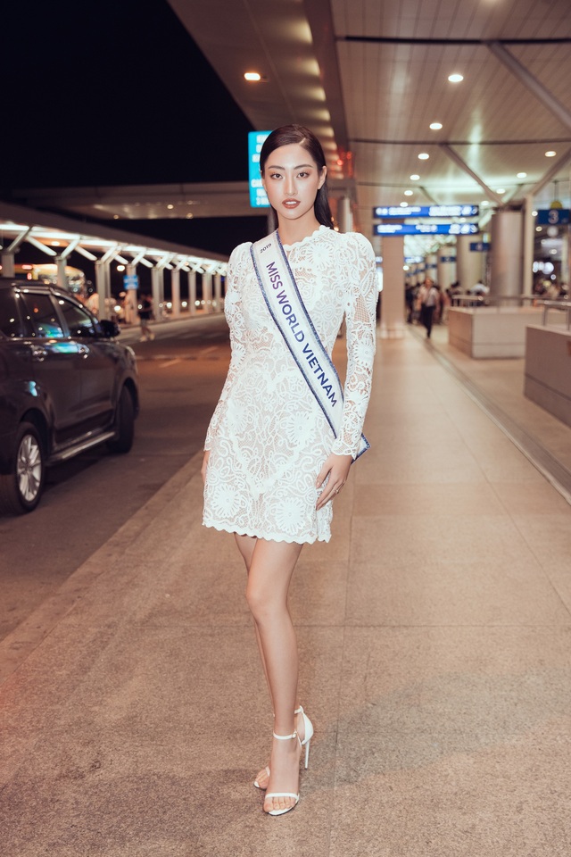 Hoa hậu Lương Thùy Linh chính thức lên đường sang Anh dự thi Miss World 2019 - Ảnh 5.