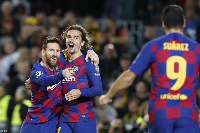 Barcelona 3-1 Dortmund: Tam tấu tỏa sáng, Barca chính thức giành ngôi đầu - Ảnh 1.