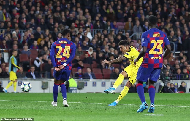 Barcelona 3-1 Dortmund: Tam tấu tỏa sáng, Barca chính thức giành ngôi đầu - Ảnh 2.