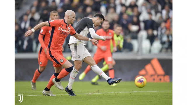 Juventus 3-1 Udinese: Ronaldo lập cú đúp đẹp mắt - Ảnh 1.