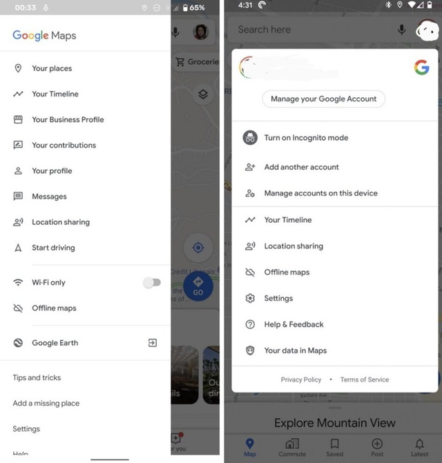 Google Maps thay đổi giao diện phù hợp cho các tính năng điều hướng trên Android 10 - Ảnh 2.