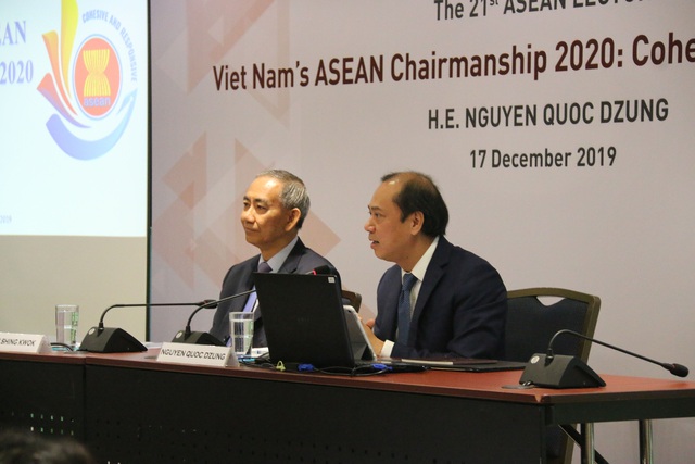Chương trình diễn thuyết về ASEAN tại Viện Nghiên cứu Đông Nam (ISEAS)-Yusof Ishak, Singapore - Ảnh 2.