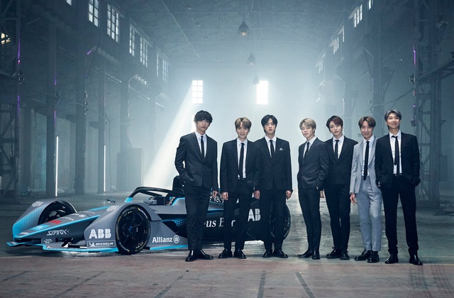 BTS được chọn làm gương mặt đại diện cho Formula E Racing Championship - Ảnh 1.