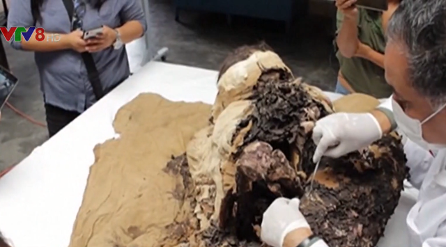 Peru khai quật xác ướp có niên đại 500 năm - Ảnh 1.