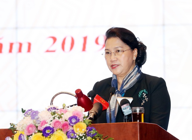 Chủ tịch Quốc hội dự Hội nghị Ủy ban Trung ương Mặt trận Tổ quốc Việt Nam lần thứ 2 (Khóa IX) - Ảnh 1.