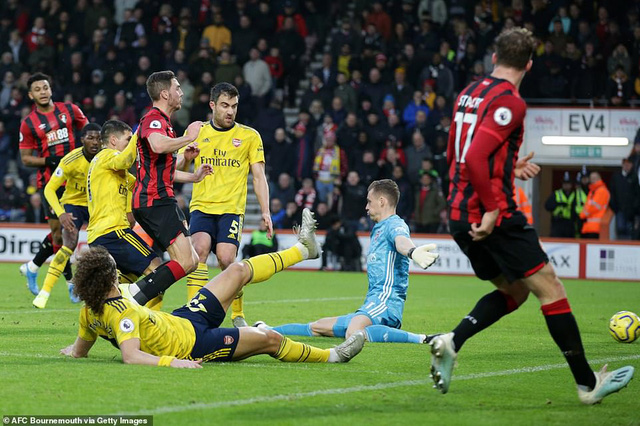 Bournemouth 1-1 Arsenal: Màn ra mắt không trọn vẹn của HLV Arteta - Ảnh 1.