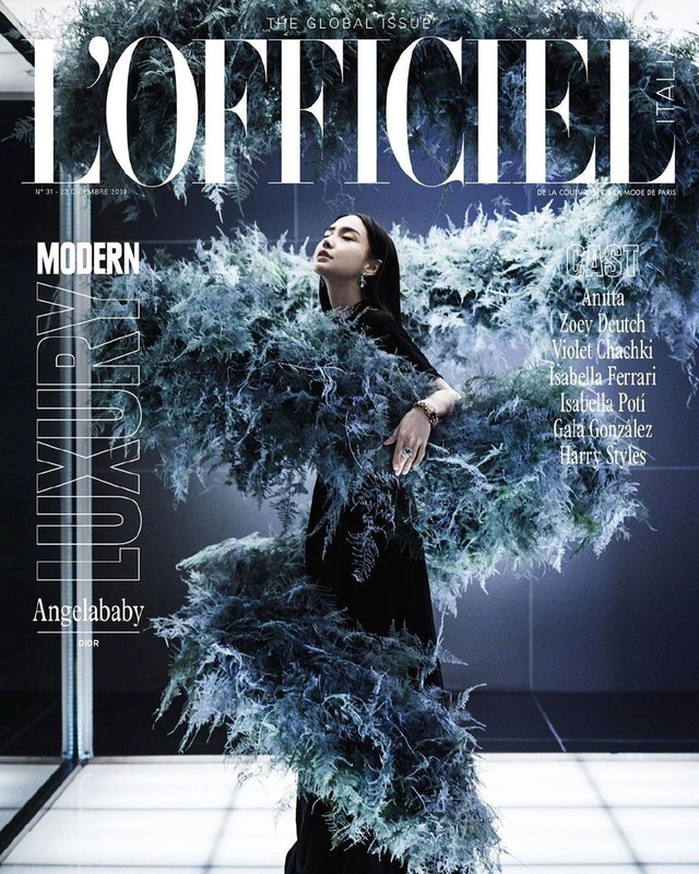 Angelababy - Nghệ sĩ Trung Quốc đầu tiên lên trang bìa ấn phẩm Lofficiel Italia - Ảnh 6.