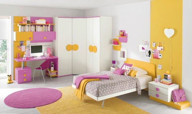Trang trí phòng ngủ độc đáo cho trẻ bằng sự kết hợp màu sắc - Ảnh 9.