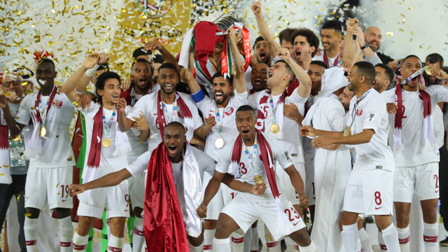 ẢNH: Nhìn lại những khoảnh khắc đăng quang chức vô địch Asian Cup 2019 của ĐT Qatar - Ảnh 11.