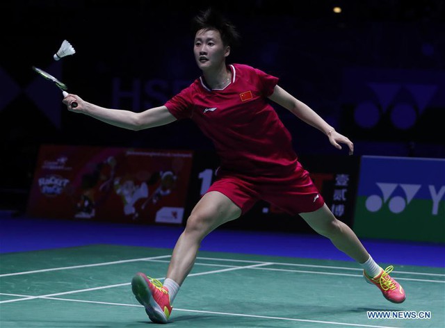 Tai Tzu Ying thất bại trước Chen Yufei trong trận chung kết đơn nữ Giải Cầu lông toàn Anh - Ảnh 2.