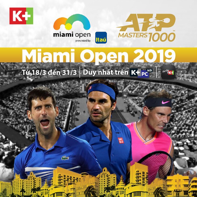 K+ tiếp tục sở hữu bản quyền ATP World Tour series trong 5 mùa giải - Ảnh 2.