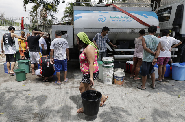 Khoảng 12 triệu người dân Manila, Philippines thiếu nước sạch - Ảnh 8.