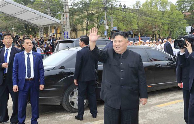 Chùm ảnh: Chủ tịch Triều Tiên Kim Jong-un rời ga Đồng Đăng (Lạng Sơn), kết thúc chuyến công du tới Việt Nam - Ảnh 6.