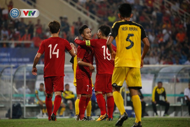 ẢNH: Ghi 6 bàn vào lưới U23 Brunei, U23 Việt Nam tạm dẫn đầu bảng - Ảnh 13.