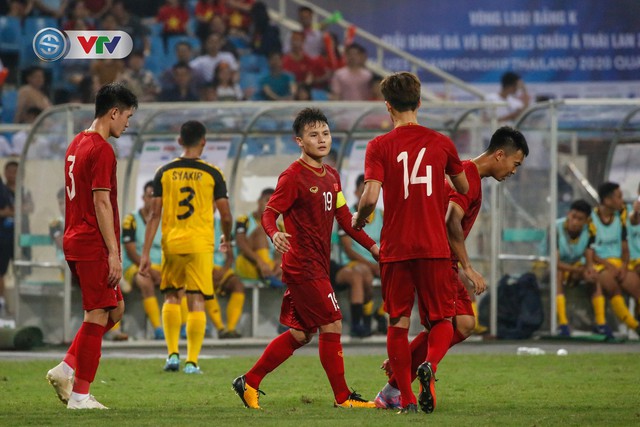 ẢNH: Ghi 6 bàn vào lưới U23 Brunei, U23 Việt Nam tạm dẫn đầu bảng - Ảnh 18.