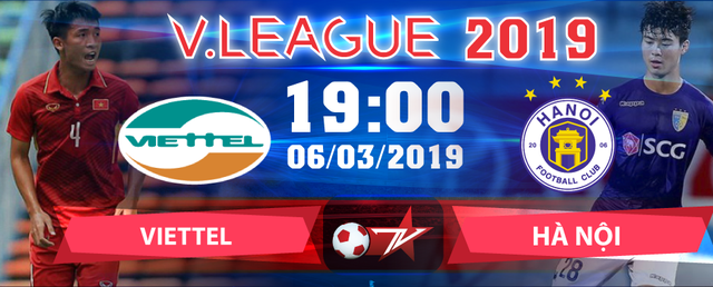 Vòng 3 V.League 2019 trên VTVcab: Rực lửa derby Viettel – Hà Nội FC - Ảnh 1.