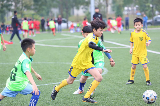 Ra mắt Trung tâm đào tạo bóng đá trẻ em VTVcab Star Football - Ảnh 1.