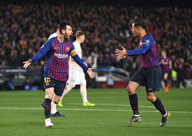 ẢNH: Messi lập cú đúp, Barcelona thắng hủy diệt Man Utd - Ảnh 5.