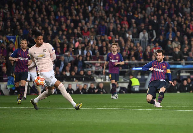 ẢNH: Messi lập cú đúp, Barcelona thắng hủy diệt Man Utd - Ảnh 4.