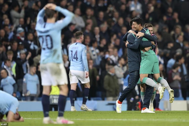 Tottenham loại Man City khỏi Champions League: Những khoảnh khắc ấn tượng tại Etihad - Ảnh 18.