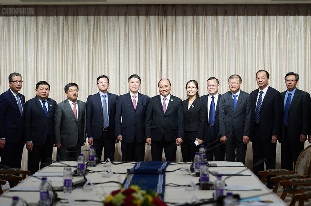 Thủ tướng tiếp các tập đoàn hàng đầu Trung Quốc - Ảnh 1.