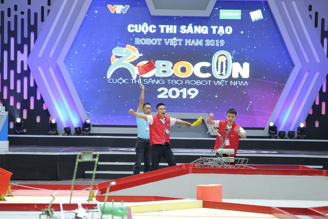 Robocon Việt Nam 2019: Xây dựng bất ngờ vượt qua người anh em Bách khoa - Ảnh 17.