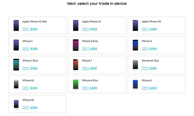 Samsung cho người dùng đổi iPhone lấy Galaxy S10 - Ảnh 1.