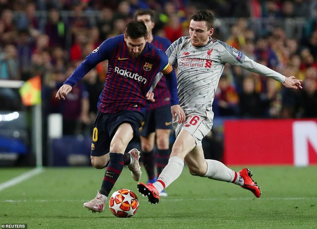 ẢNH: Messi lập siêu phẩm, Barcelona đánh bại Liverpool tại Nou Camp - Ảnh 2.