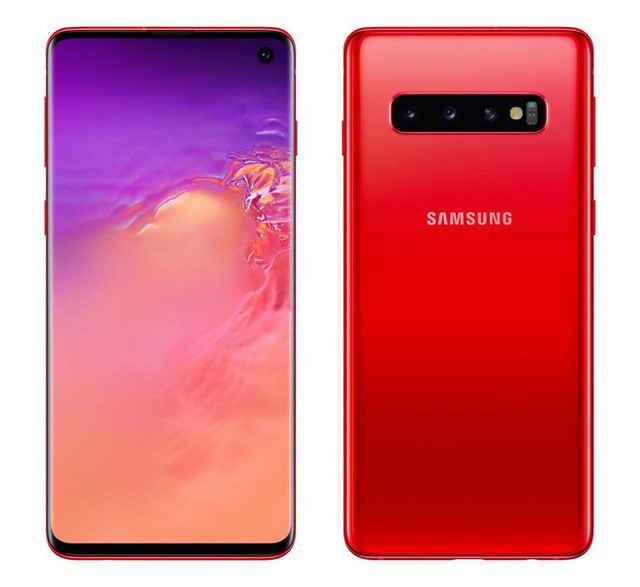 Galaxy S10 chuẩn bị có thêm phiên bản màu đỏ - Ảnh 1.