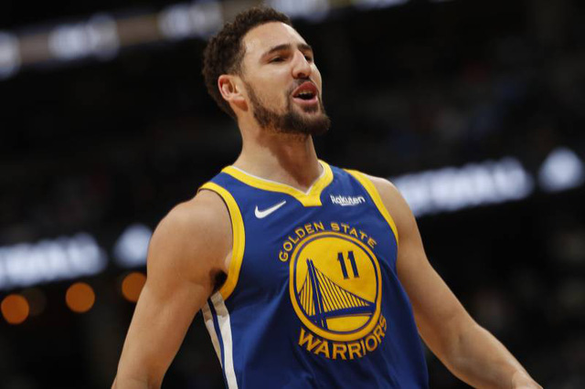 HLV Steve Kerr ca ngá»£i Klay Thompson lÃ  cáº§u thá»§ cÃ´ng thá»§ toÃ n diá»n nháº¥t táº¡i NBA - áº¢nh 1.