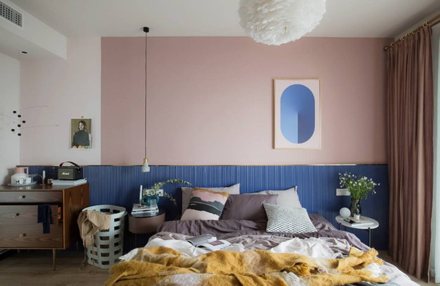 Ngắm phòng ngủ màu hồng mang phong cách hiện đại và lãng mạn - Ảnh 10.