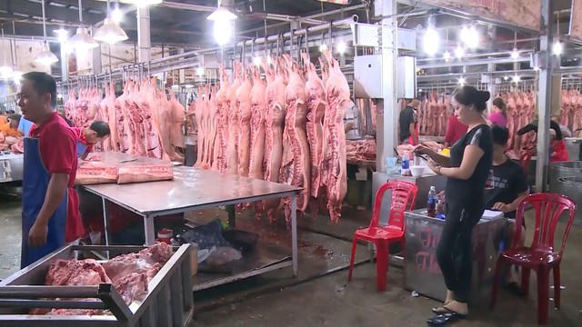 Giá thịt lợn tại khu vực phía Nam tăng trở lại - Ảnh 1.