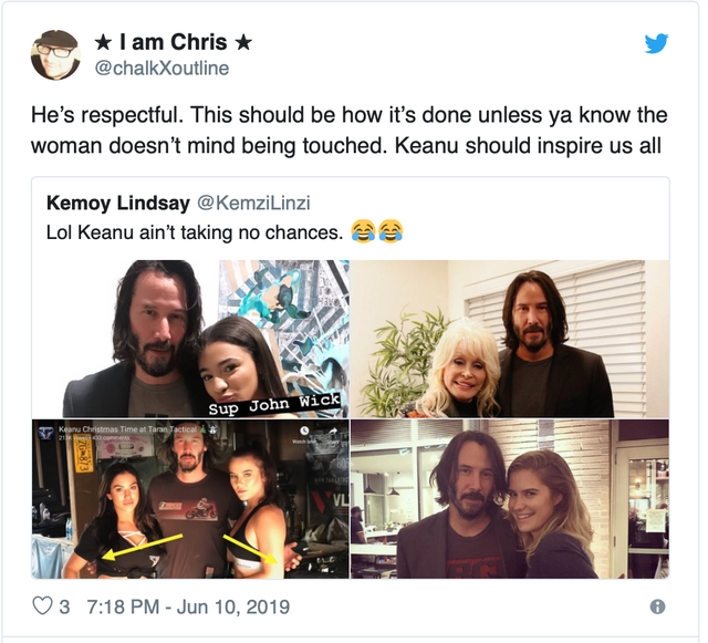 Fan ‘phát cuồng’ vì bàn tay lịch thiệp của Keanu Reeves - Ảnh 8.
