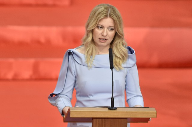 Bà Zuzana Caputova chính thức nhậm chức Tổng thống Slovakia - Ảnh 2.