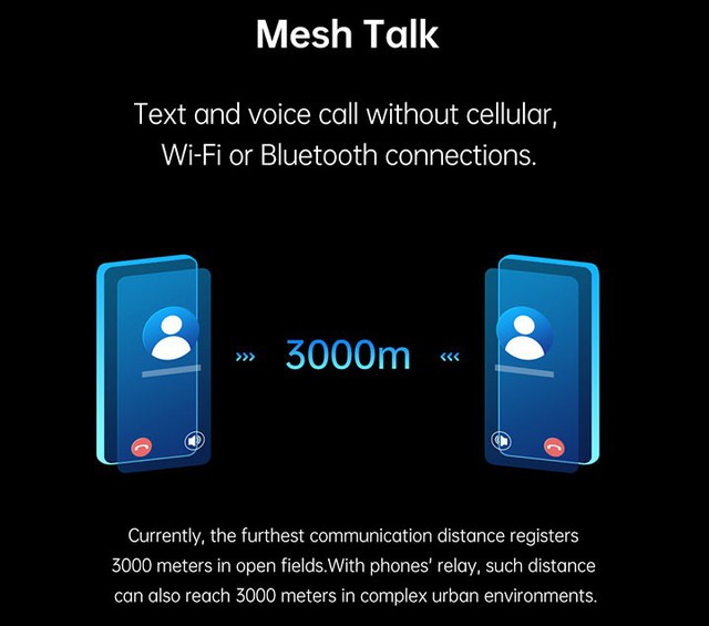 Oppo MeshTalk: Gọi điện, gửi tin nhắn mà không cần sóng di động hay kết nối Internet - Ảnh 1.