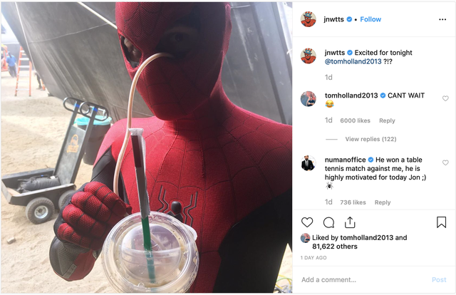 Tom Holland hài nước bật mí cách uống nước… kiểu Spider-Man - Ảnh 1.