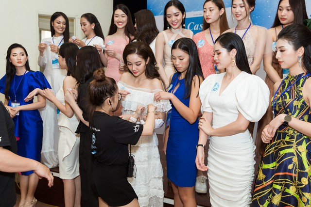 Top 35 cô gái bước vào Chung khảo phía Bắc Miss World Việt Nam 2019 - Ảnh 2.