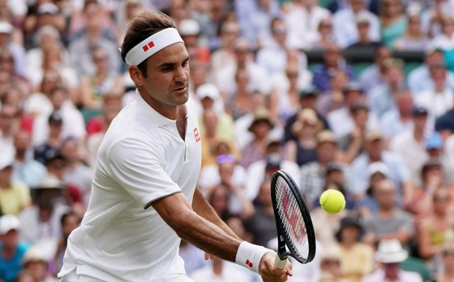Roger Federer cán mốc lịch sử: 100 trận thắng tại Wimbledon - Ảnh 3.